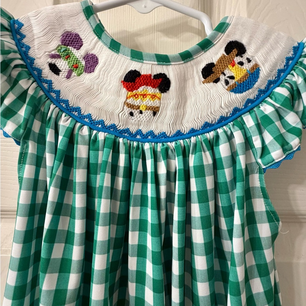 Smocking Flamingo Toy Story Bubble 18 Months